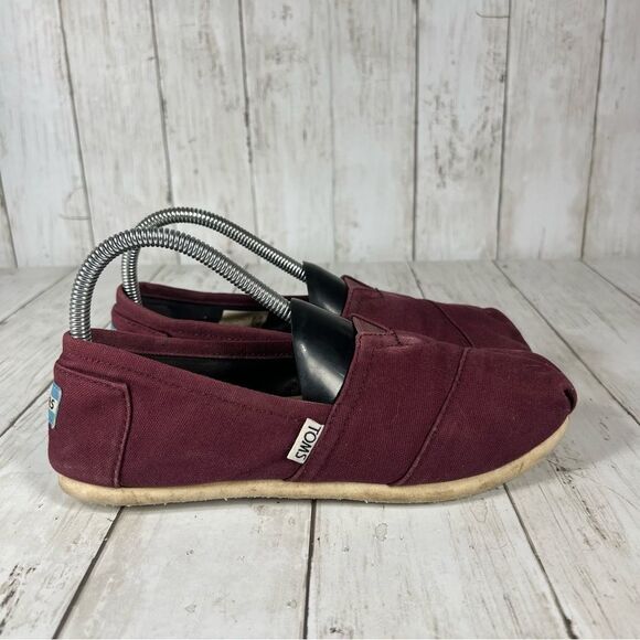 Toms maroon Womens 8‎ - Picture 1 of 9